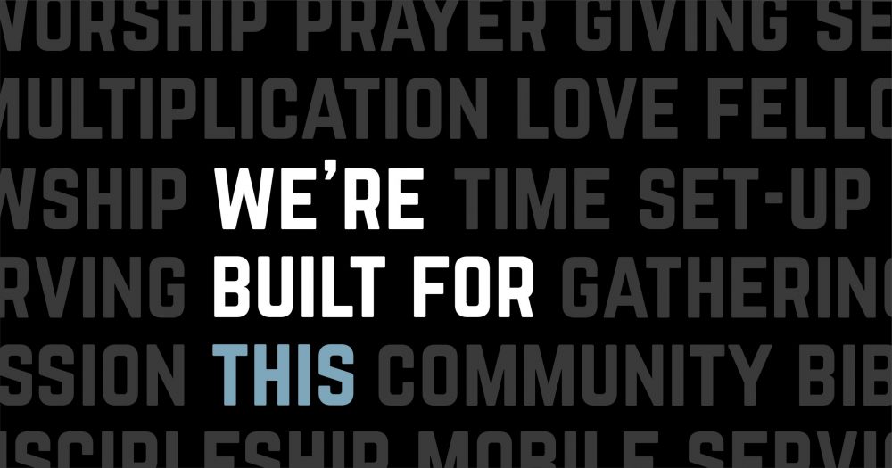 We\'re Built for This