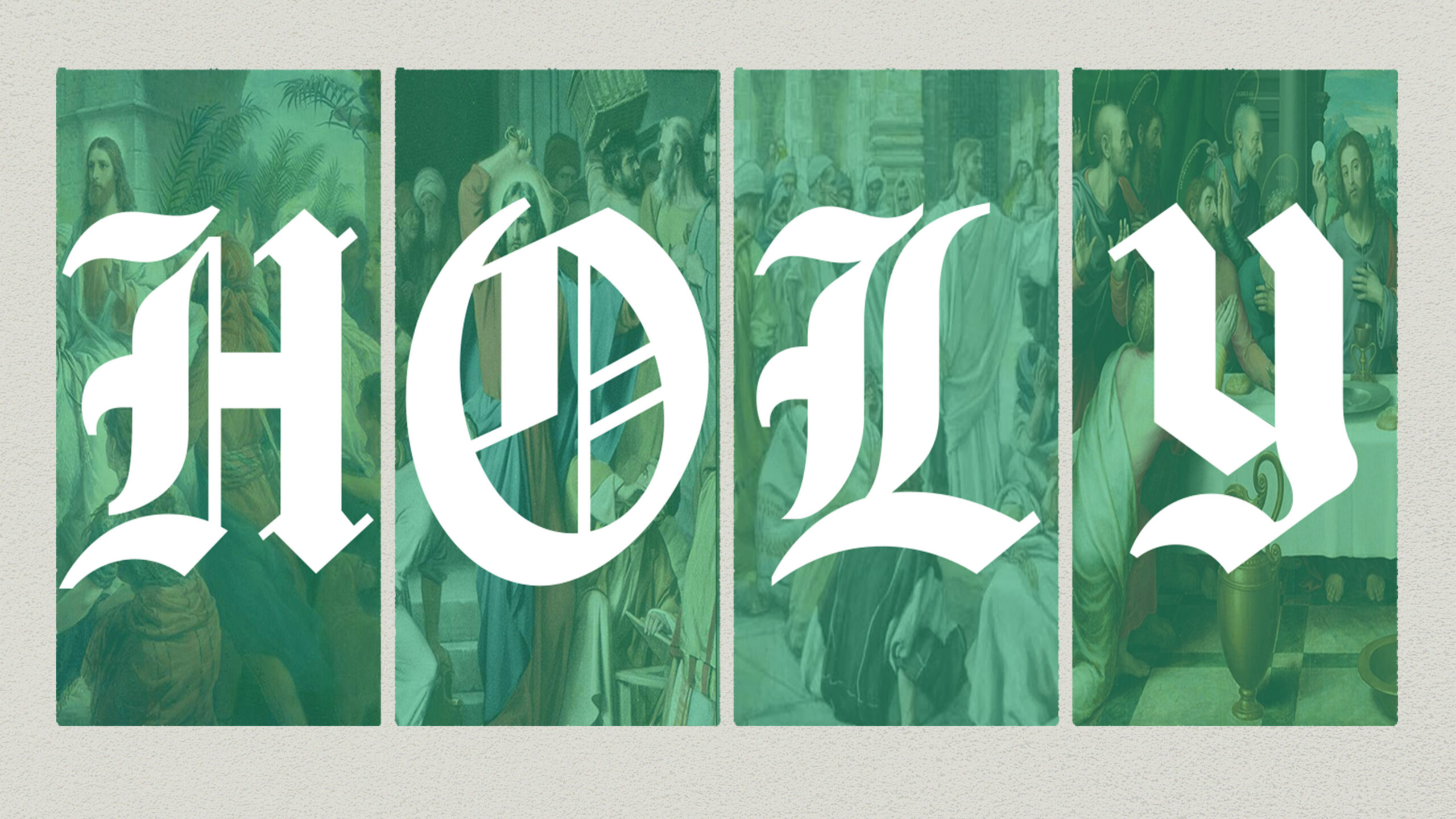 Message Title Slide: Holy